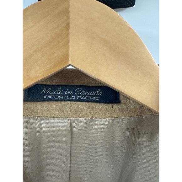 Lord & Taylor Fifth Ave Men Brown Camel Blazer Sport‎ Coat 44R Corp Classic - Picture 12 of 15